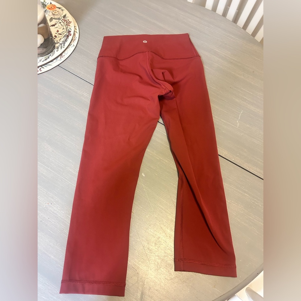 lululemon athletica Women's Burgundy Leggings